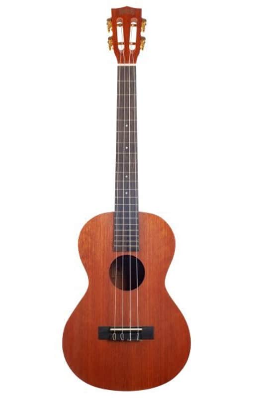 Mahalo MJ4-TBR Java Baritone Ukulele. Trans Brown image 1