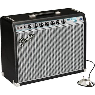 Fender '68 Custom Pro Reverb 40-Watt 1x12" Guitar Combo - Black image 5