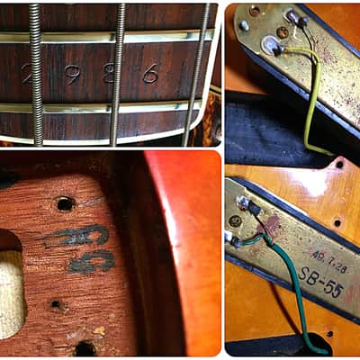 1974 Yamaha SB-55 Bass image 13
