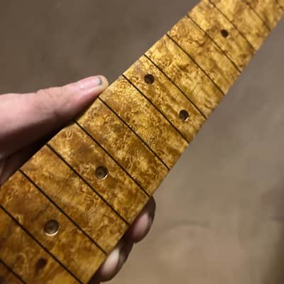 Mastergrade Birdseye Maple Tele Neck 3 Fits Fender & Warmoth image 5