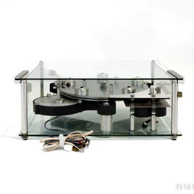 Vintage / Transcriptors Skeleton // Glass Cased Turntable / Hana SH Cart Bild 6