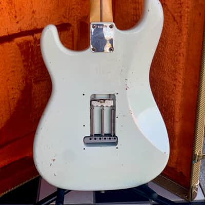 Fender 1956 Stratocaster Relic 2011 - White Blonde image 6