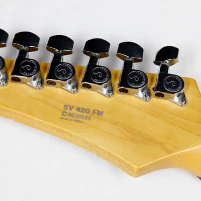 Ibanez '96 SV420FM Electric Guitar Butterscotch Transparent Flamed Maple! #39397 image 4