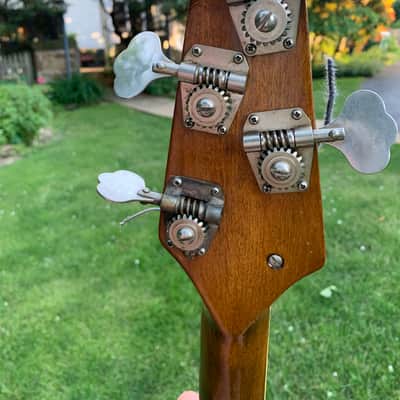1967 Le Baye 2x4 Long scale bass guitar all original excellent condition RARE! image 7