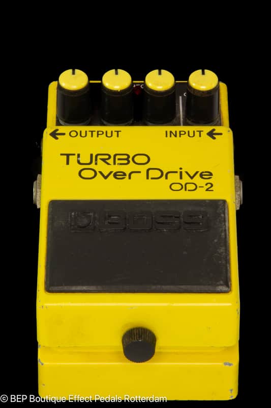Boss OD-2 Turbo Overdrive 1989 s/n BA63348 as used by The | Reverb