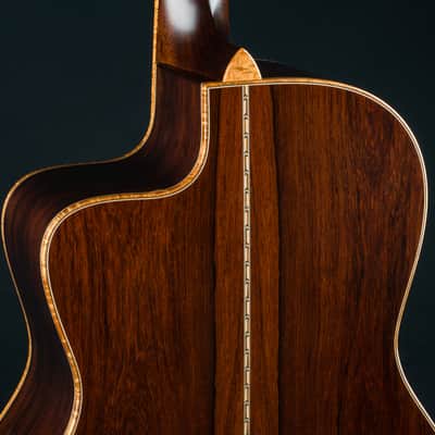 Bourgeois OMSC DB Signature Deluxe Madagascar Rosewood and Aged Tone Adirondack Spruce Custom NEW image 20