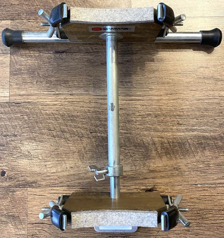 Danmar TKR1035 Walnut Floor Tom/Kick Drum Riser image 1