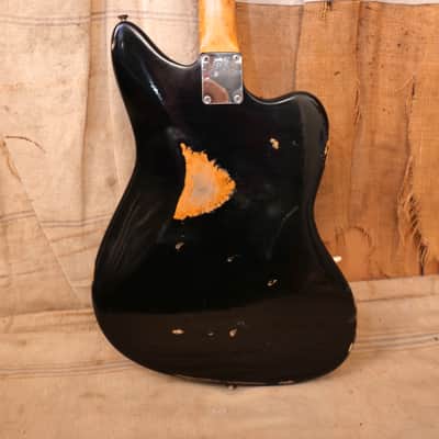 Fender Jaguar - Lefty 1965 Black - Refin image 8