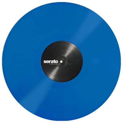Serato 12" Standard Colours Control Vinyl x2 (Blue) - Accessory for DJ image 3