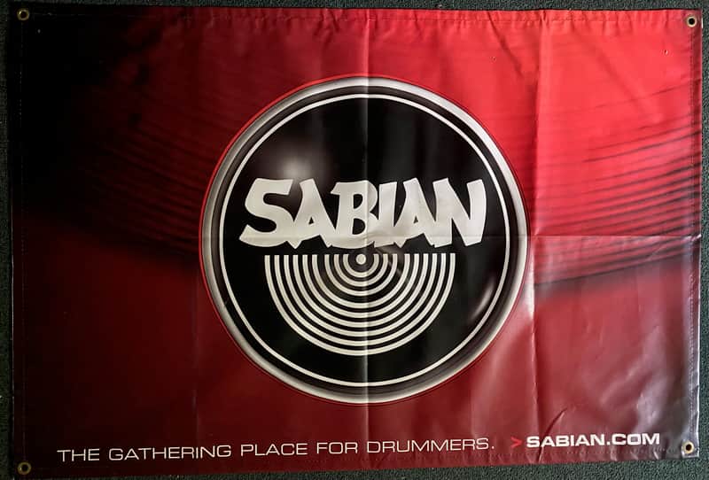Sabian Dealer Banner for Sabian Cymbals image 1