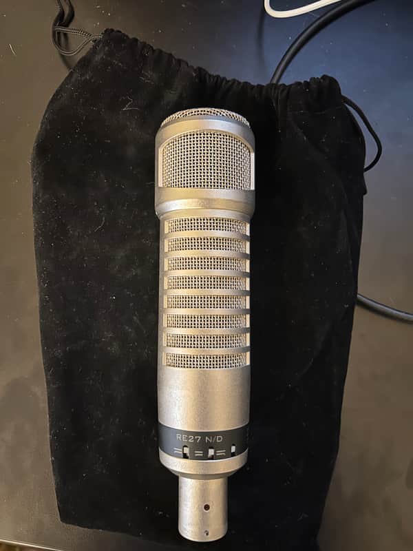 Electro-Voice RE27N/D Cardioid Dynamic Microphone with Neodymium Element 1980 - Present - Satin Nickel image 1
