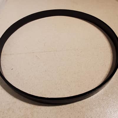 Vintage 22" Ludwig Black Bass Drum Hoop - Ultra Clean image 4