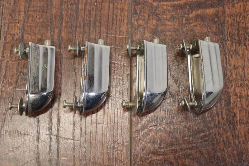 Unbranded Chrome Tom Drum Lugs 4pk #4 image 1