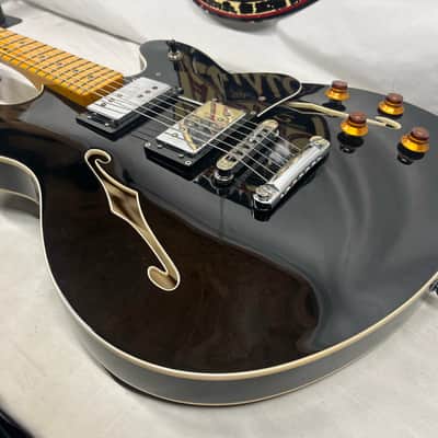 Fender Starcaster Semi-Hollow Body Electric Guitar - Black image 19