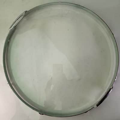 Leedy&Ludwig 15" COB Stick-Chopper Snare Drum Resonant Rim/Hoop 30s Chrome-Brass image 6
