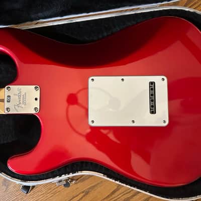 Fender American Series Stratocaster with Rosewood Fretboard 2003 - Chrome Red image 3