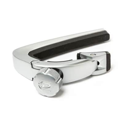 Guitar Capo Dunlop Pivot For Electric And Acoustic Guitars, Satin Chrome DPCSC image 2