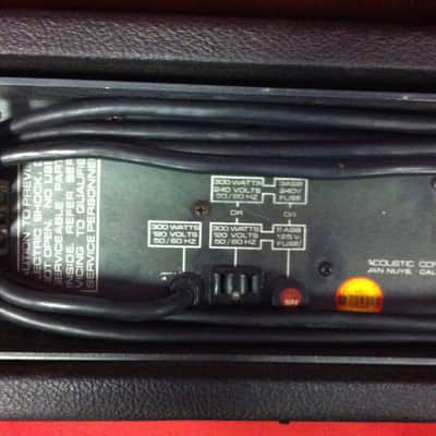 Acoustic 470 Mid 70's Bass Amp image 9
