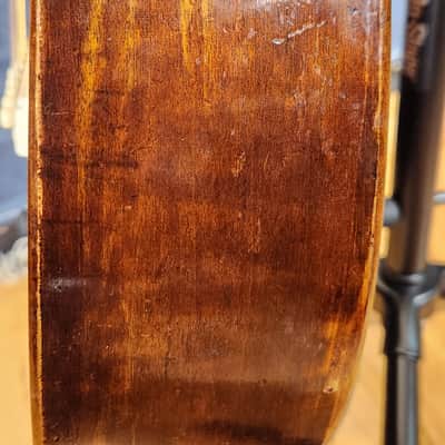 Very Early & Super Cool German Made 1850s-70’s Parlor Acoustic Natural w/ '30s Chipboard Case image 16