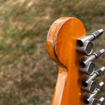 ULTRA RARE 1978 Greco ORDER MADE (Racing Stripe + Blue Metallic Sparkle) SE-600 Super Sounds S-Style ... CUSTOM SHOP Maxon "EXCEL" (1962-1964 Pre-CBS REPLICA Single Coil CLONE pickups) + GIGBAG image 23