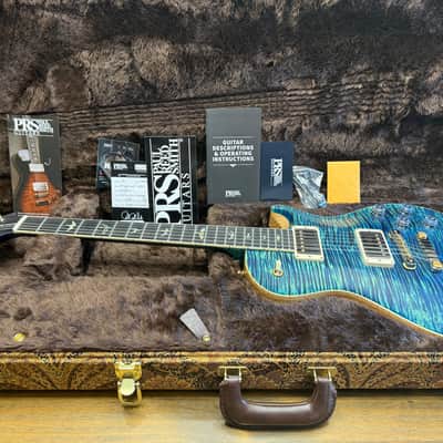 PRS singlecut McCarty 594 satin finish wood library 10 top Paisley case image 4