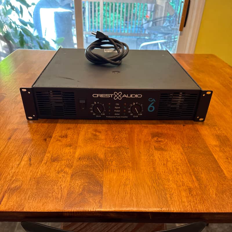 Crest Audio CA9 Power Amplifier Black | Reverb