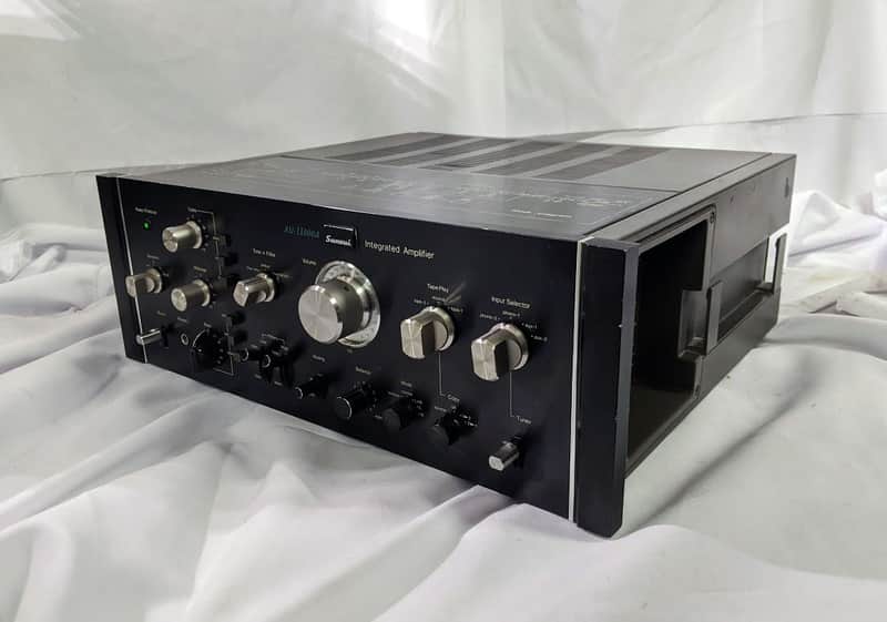Sansui AU-11000A Integrated Amplifier 1970s Black | Reverb