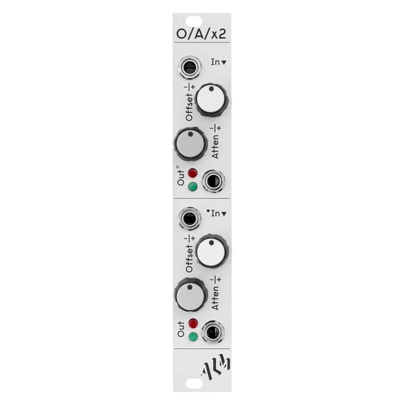 ALM/Busy Circuits ALM010 O/A/x2 Offset & Attenuverter Eurorack Synth Module image 1