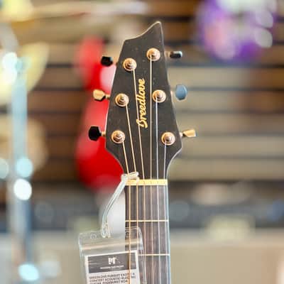 Breedlove Pursuit Exotic S Concert Acoustic-Electric Guitar, Edgeburst Koa image 4