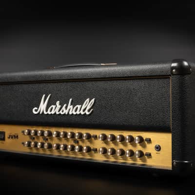 2012 Marshall JVM410HJS Joe Satriani Signature Edition - Black | Made in UK 4-Channel 100-Watt Guitar Tube Amp Head Top Collector's Condition image 3