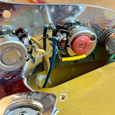 Fender Jaguar 1965 Super Clean- 3-Color Sunburst 100% Original image 23