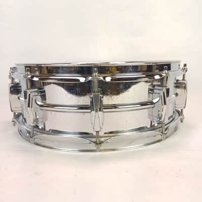 Ludwig Supraphonic 5x14" Snare Drum Vintage 70s Blue/Olive#1100112 10Lug Chicago image 4