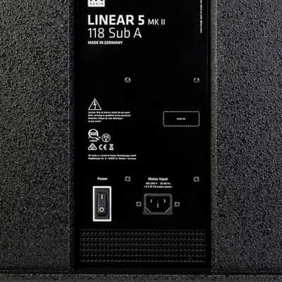 HK LINEAR-5-MK2-118-SUB-A | 2000 Watt 18" Active Subwoofer. New with Full Warranty! Bild 4