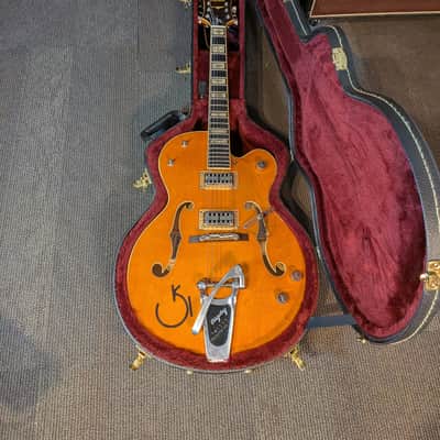 Gretsch G6120RHH Reverend Horton Heat Signature Hollow Body Electric Guitar w/Case - Orange Stain Lacquer (2006) image 11