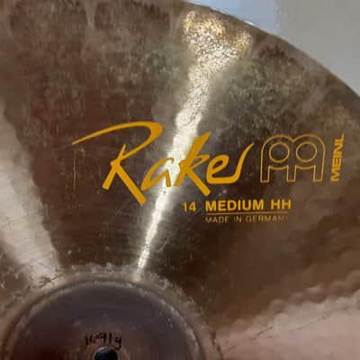 Meinl Raker SOUND WAVE  14" Hi-hats image 9
