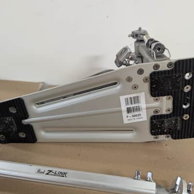 Pearl P3002D Eliminator Demon Direct-Drive Double Bass Drum Pedal 2010s - Silver / Grey image 16