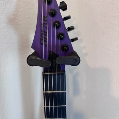 Solar Guitars AC6P RAW - EUROPEAN MASTER SERIES 2024 - Raw Purple Open Pore image 4