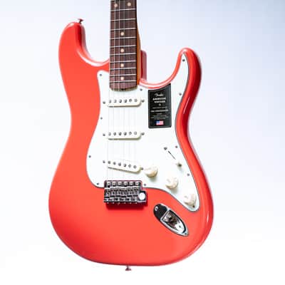 Fender American Vintage II 1961 Stratocaster in Fiesta Red image 1