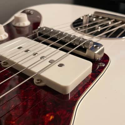 Bensonite Jazzmaster Bridge V2 - Nickel Plated Brass - 7.25'' radius image 13
