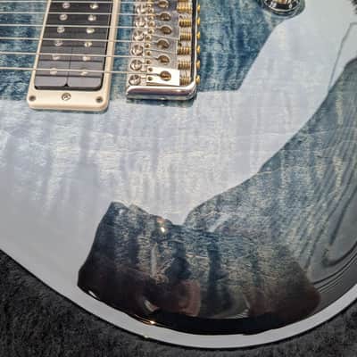 2017 PRS Custom 22 - Faded Whale Blue Smokewrap Burst image 3