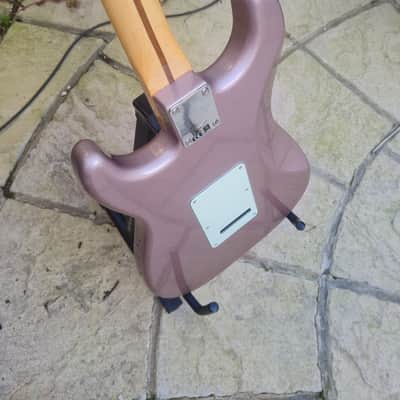 Fender Deluxe Lone Star Stratocaster 2014 - 2016 Burgundy Mist Metallic image 6