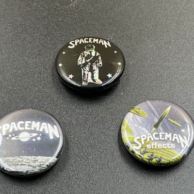Original Buttons from Zak at Spaceman Effects: Mercury III, Gemini III, Aphelion 2010s image 2