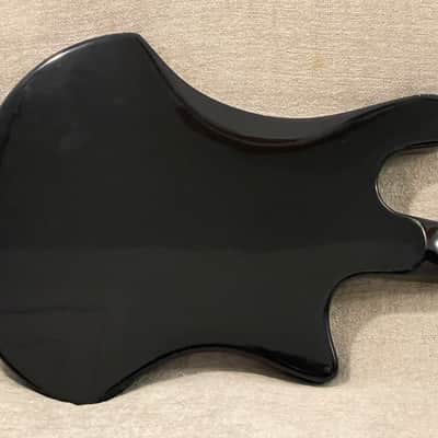 1979 Guild B-302 Left Hand Black 34” Scale Electric Bass Made In USA Rare Hard To Find Lefty - Video Demo image 14