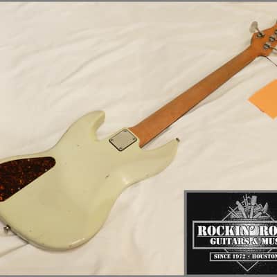 Valenti 5 String PJ5 (#083) Faded Mint Green image 5