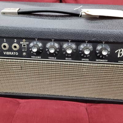 Fender Bandmaster 40-watt Head A24620 1966 - Blackface imagen 4