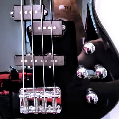 🎸+Amp! "EyeBuzz" S Style Electric Bass Guitar +Rosewood Fretboard +Cable!🎸 image 8