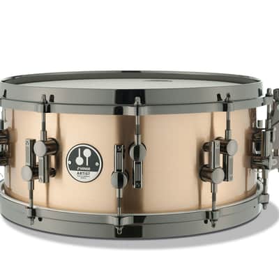 Sonor AS-12-1406-BRB Artist Bronze 14x6" Snare Drum with Dual-Glide Strainer
