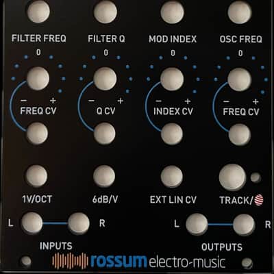 Rossum Electro-Music Linnaeus Black Faceplate (BPNYC) image 2