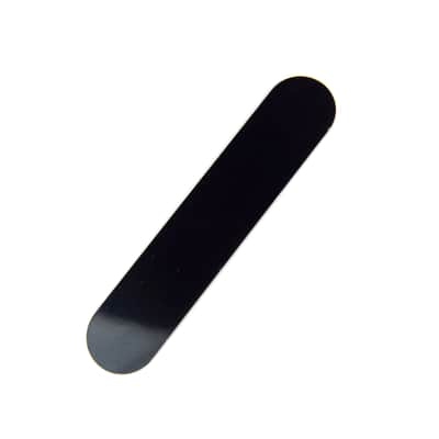 Blank Control Plate For Tele ,Plastic PVC 3ply Black, No-hole
