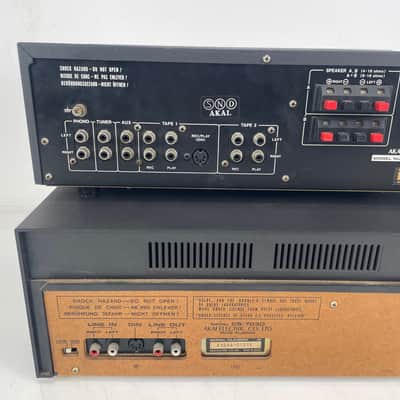 Akai - AM-2250/CS-703D - Amplifier/Cassette-Deck Set - Serviced (Repaired/New Belts) image 9